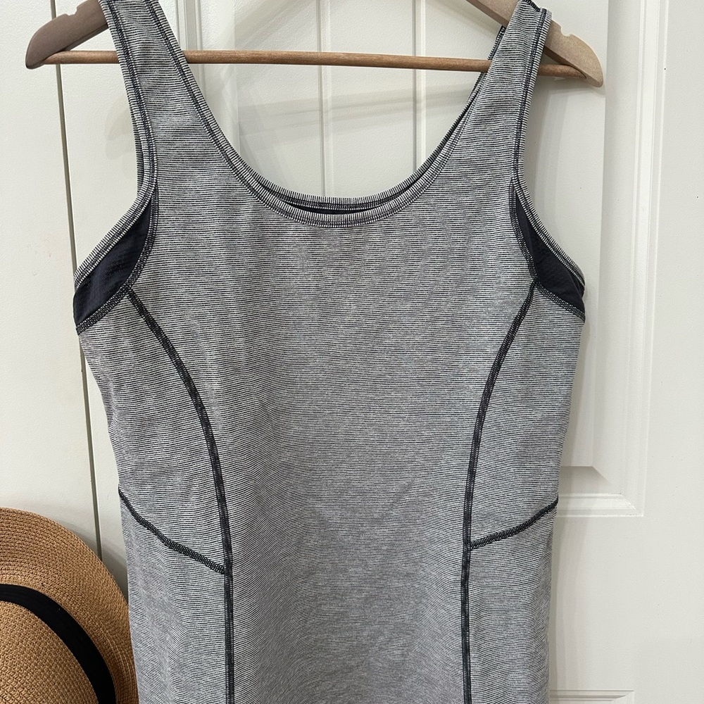 Gray Sleeveless Women's Top